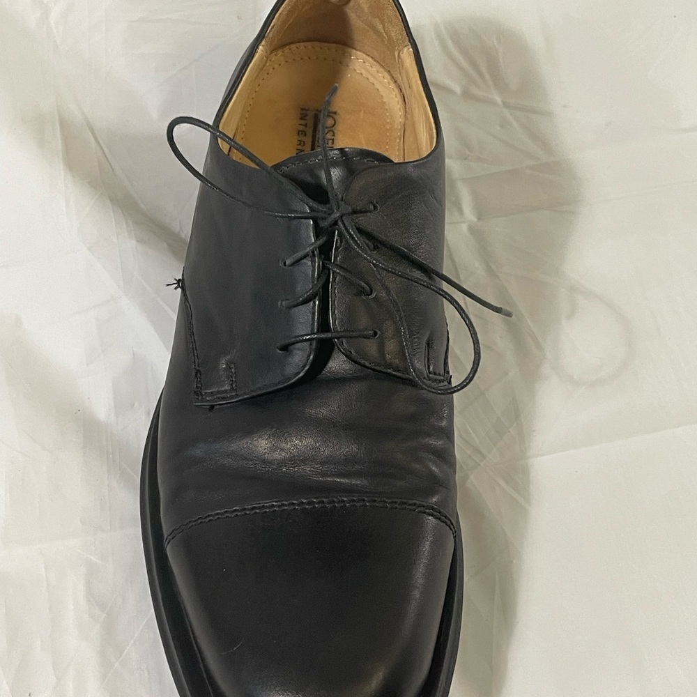 Joseph & Feiss Oxford Dress Shoes Black Leather Lace-Up Cap Toe Men's Size 9 M - Picture 4 of 6